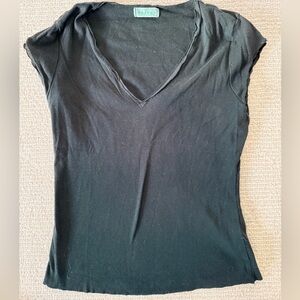Velvet Women's Black Short Sleeve Top